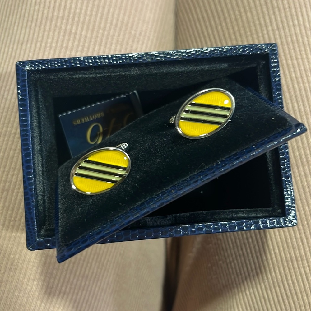 Brooks Brothers Sterling Silver 346 Cufinks